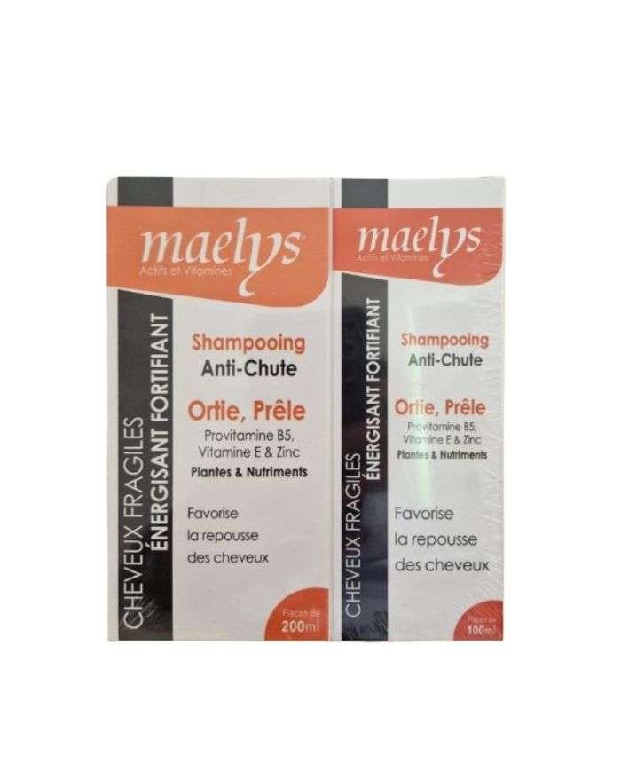 MAELYS OFFRE SHAMPOOING ORTIE PRELE 200 ML + SHAMPOING 100ML OFFERT - MAELYS