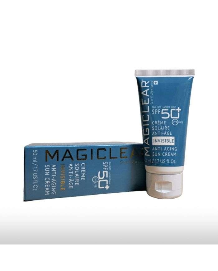 MAGICLEAR CREME SOLAIRE ANTI AGE INVISIBLE SPF 50+ 50 ML - MAGICLEAR