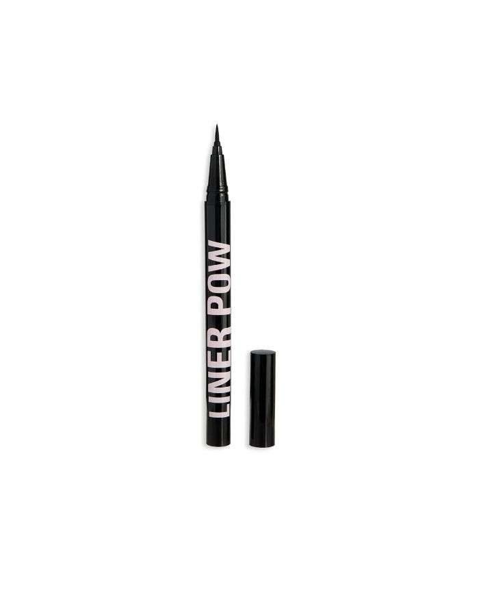 MAKEUP REVOLUTION LINER POW LIQUID EYELINER NOIR - MAKEUP REVOLUTION