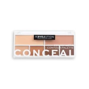 MAKEUP REVOLUTION RELOVE CONCEAL ME PALETTE MEDIUM - MAKEUP REVOLUTION