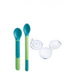 MAM CUILLERE ET HOUSSE COUVERTS D’APPRENTISSAGE 6 MOIS + - MAM