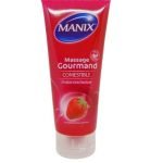 MANIX MASSAGE GOURMAND COMESTIBLE FRAISE ONCTUEUSE 200 ML - MANIX