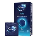 MANIX PURE EASY FIT PROTECTION ET CONFORT 6 PRESERVATIFS - MANIX