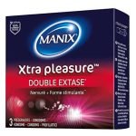 MANIX XTRA PLEASURE PRESERVATIFS 3 PIECES - MANIX
