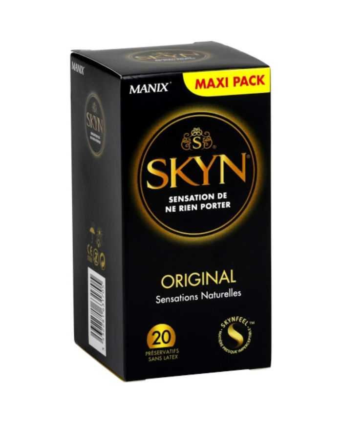 MANIX SKYN ORIGINAL SENSATIONS NATURELLES 20 PRESERVATIFS - MANIX