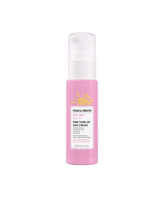 MARUDERM SPF50+ PA++++ CREME SOLAIRE TON ROSE 50ML - MARUDERM