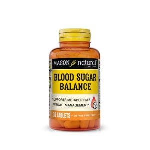 MASON NATURAL BLOOD SUGAR BALANCE 30 TABLETS - MASON NATURAL