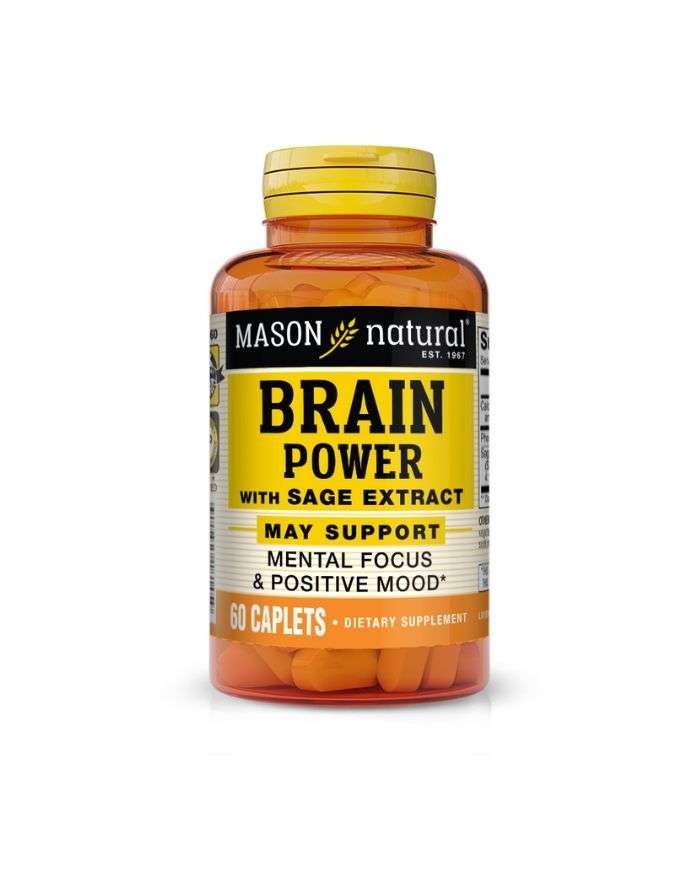 MASON NATURAL BRAIN POWER 60 CAPSULES - MASON NATURAL