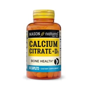MASON NATURAL CALCIUM CITRATE +D3 60 COMPRIMES - MASON NATURAL