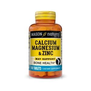 MASON NATURAL CALCIUM MAGNESIUM ZINC 100 TABLETS - MASON NATURAL
