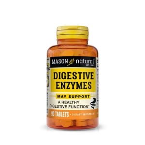MASON NATURAL DIGESTIVE ENZYMES 90 TABLETS - MASON NATURAL