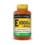 MASON NATURAL E 1000 IU 450 MG 50 GELULES - MASON NATURAL
