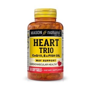MASON NATURAL HEART TRIO 60 SOFTGELS - MASON NATURAL