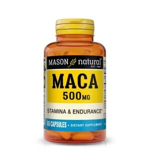 MASON NATURAL MACA 500MG 60 CAPSULES - MASON NATURAL