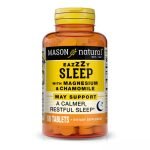 MASON NATURAL EAZZZY SLEEP WITHE MAGNESIUM AND CHAMOMILE 60 TABLETS - MASON NATURAL
