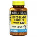 MASON NATURAL GLUCOSAMINE COMPLEX + MSM 90 CAPSULES - MASON NATURAL