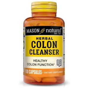 MASON NATURAL HERBAL COLON CLEANSER 100 CAPSULES - MASON NATURAL