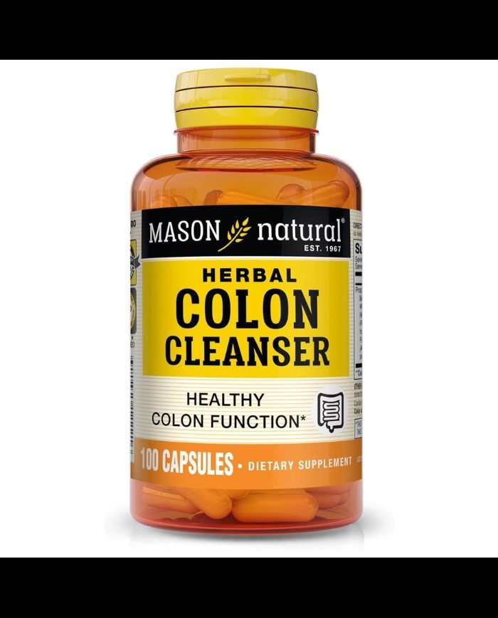 MASON NATURAL HERBAL COLON CLEANSER 100 CAPSULES - MASON NATURAL