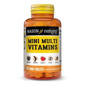 MASON NATURAL MINI MULTI VITAMINS 100 MINI TABLETTES - MASON NATURAL