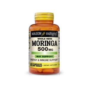 MASON NATURAL MORINGA 500MG 60 CAPSULES - MASON NATURAL