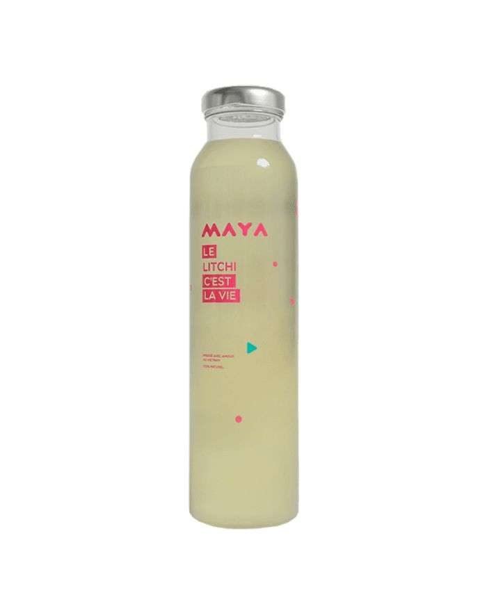 MAYA JUS DE LITCHI SANS SUCRES AJOUTES 100% NATURELLE 310ML - MAYA
