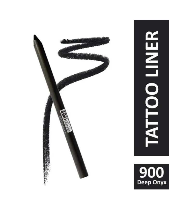 MAYBELLINE CRAYON TATTOO LINER 900 DEEP ONYX - MAYBELLINE