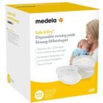 MEDELA SAFE & DRY COUSSINETS D’ALLAITEMENT A USAGE UNIQUE 60 COUSSINETS - MEDELA