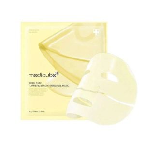 MEDICUBE KOJIC ACID TURMERIC BRIGHTENING GEL MASK 1 UNITE - MEDICUBE
