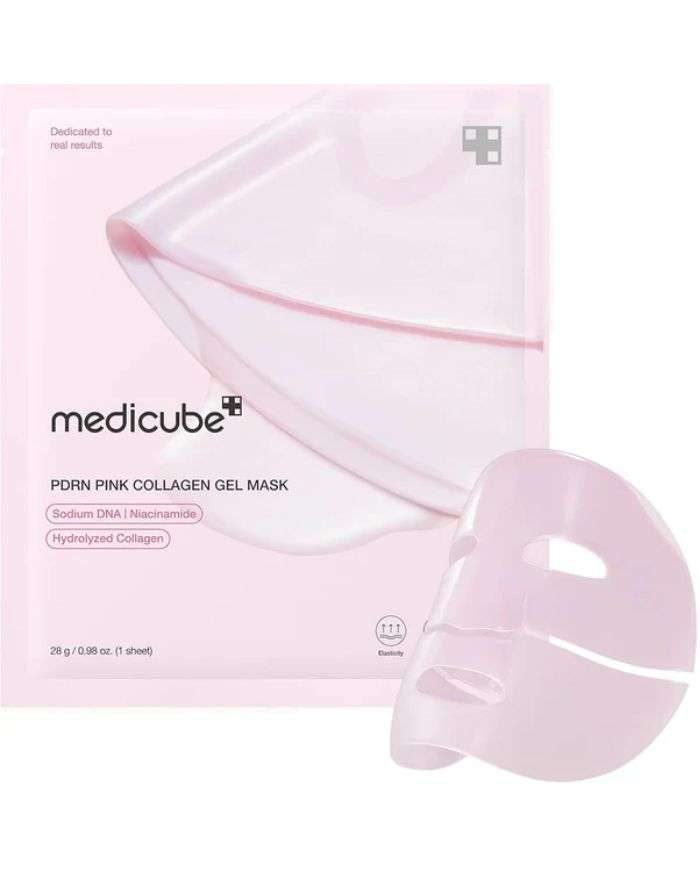 MEDICUBE PDRN PINK COLLAGEN GEL MASK 1 UNITE - MEDICUBE