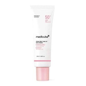 MEDICUBE PDRN PINK TONE UP SUN CREAM SPF 50+ PA ++++ 50 ML - MEDICUBE
