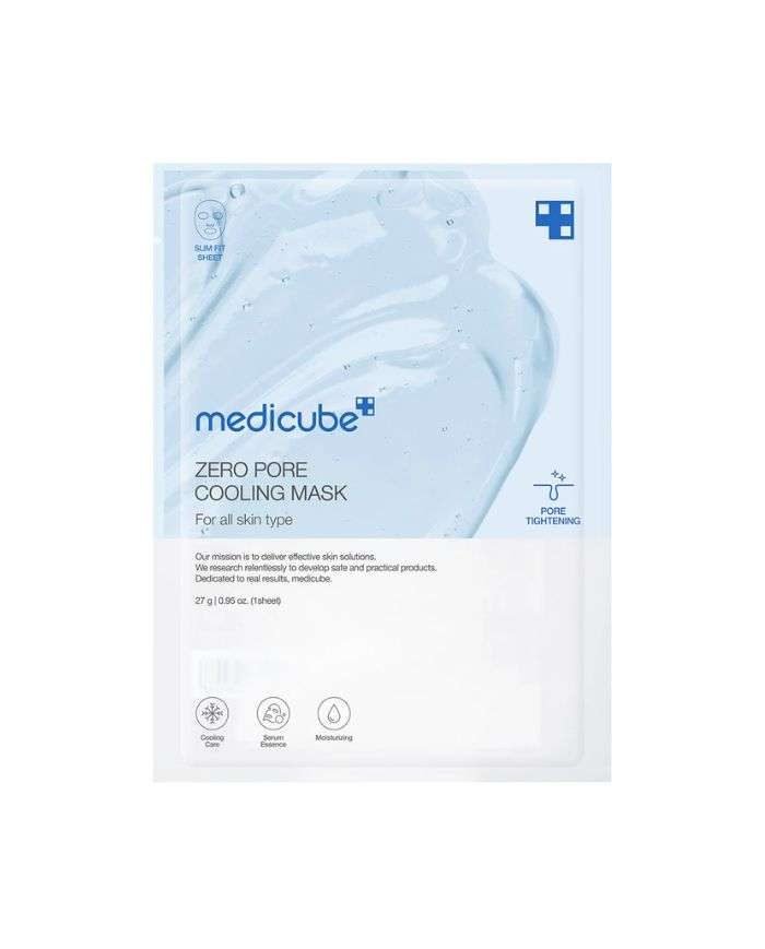 MEDICUBE ZERO PORE COOLING MASK 1 UNITE - MEDICUBE