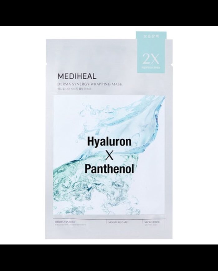 MEDIHEAL DERMA SYNERGY WRAPPING MASK HYALURON X PANTHENOL 25 ML - MEDIHEAL
