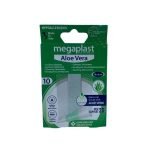MEGAPLAST ALOE VERA PANSEMENT 3D HYDRATANTE BOITE DE 10 (10*6CM) - MEGAPLAST