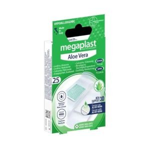 MEGAPLAST ALOE VERA PANSEMENT 3D HYDRATANTE BOITE DE 25 - MEGAPLAST