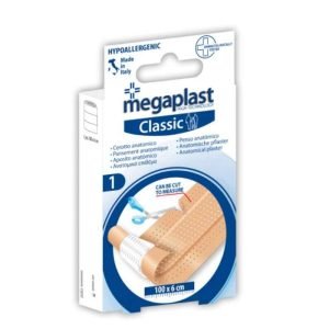 MEGAPLAST CLASSIC PANSEMENT ANATOMIQUE BANDE A DECOUPER 100*6 CM - MEGAPLAST