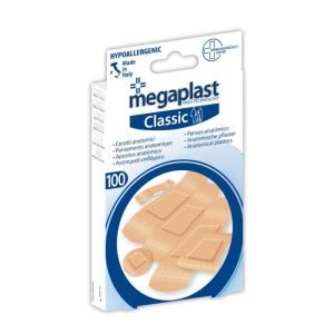 MEGAPLAST CLASSIQUE PANSEMENT ANATOMIQUE BOITE DE 100 - MEGAPLAST