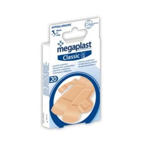 MEGAPLAST CLASSIQUE PANSEMENT ANATOMIQUE BOITE DE 20 - MEGAPLAST