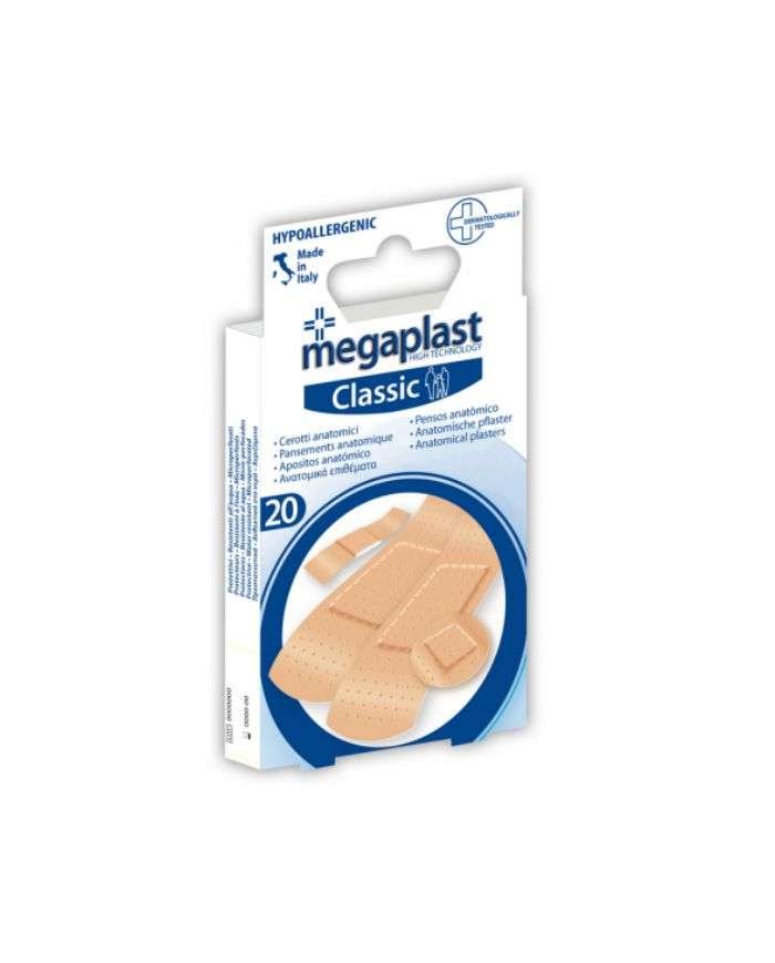 MEGAPLAST CLASSIQUE PANSEMENT ANATOMIQUE BOITE DE 20 - MEGAPLAST
