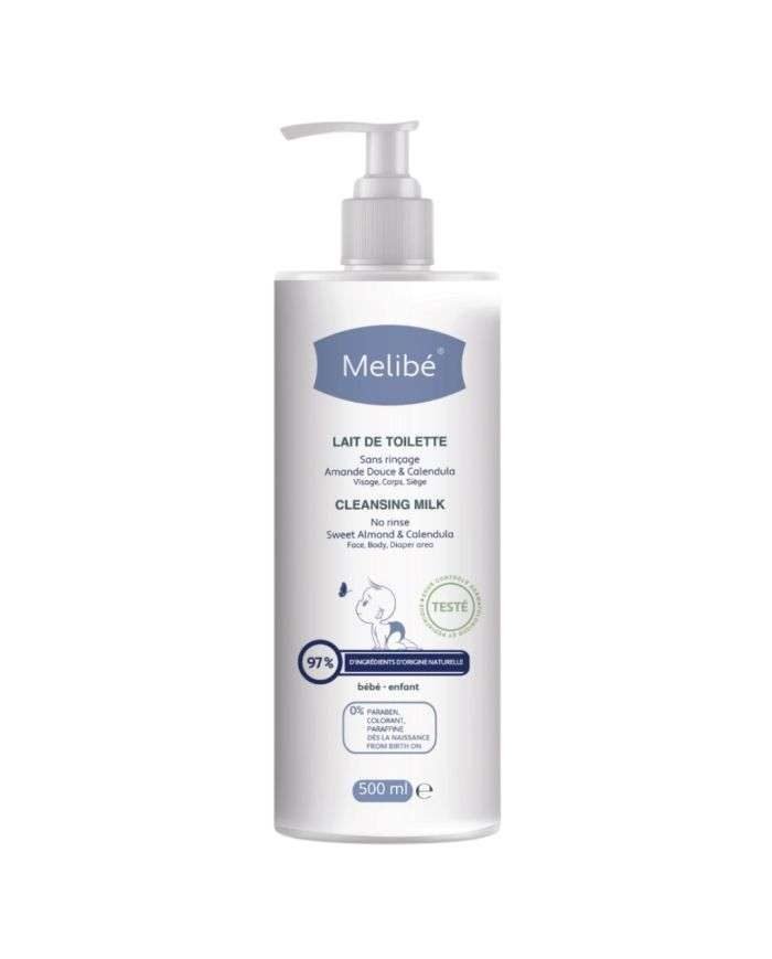 MELIBE LAIT DE TOILETTE SANS RINCAGE 500 ML - MELIBE