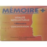 MEMOIRE PLUS BOITE DE 10 AMPOULES BUVABLES - MEMOIRE PLUS