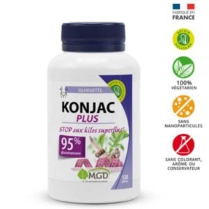 MGD KONJAC PLUS 120 GELULES - MGD NATURE