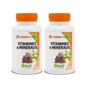 MGD OFFRE SPECIALE DUO VITAMINES ET MINERAUX 120 GELULES - MGD NATURE