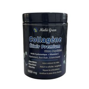 MIELII GREEN COLLAGENE ELIXIR PREMIUM ULTRA PEPTIDES 5000MG 200G - MIELII.GREEN