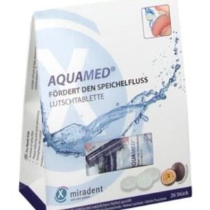 MIRADENT AQUAMED ANTI BOUCHE SECHE 26PASTILES - MIRADENT