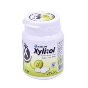 MIRADENT PASTILLES XYLITOL SAVEUR MELON 60 G 26 PIECES - MIRADENT
