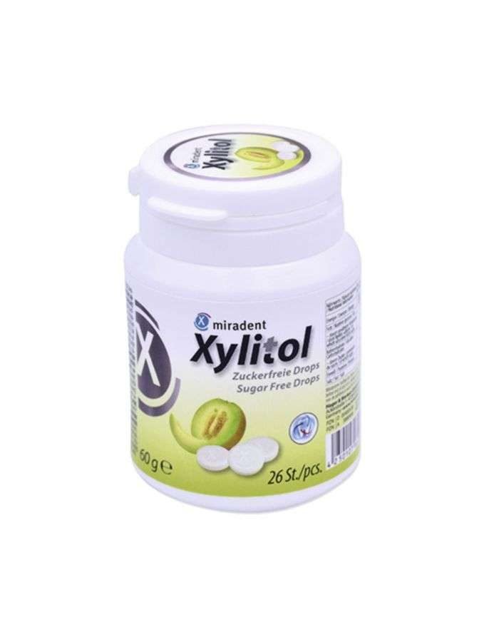 MIRADENT PASTILLES XYLITOL SAVEUR MELON 60 G 26 PIECES - MIRADENT