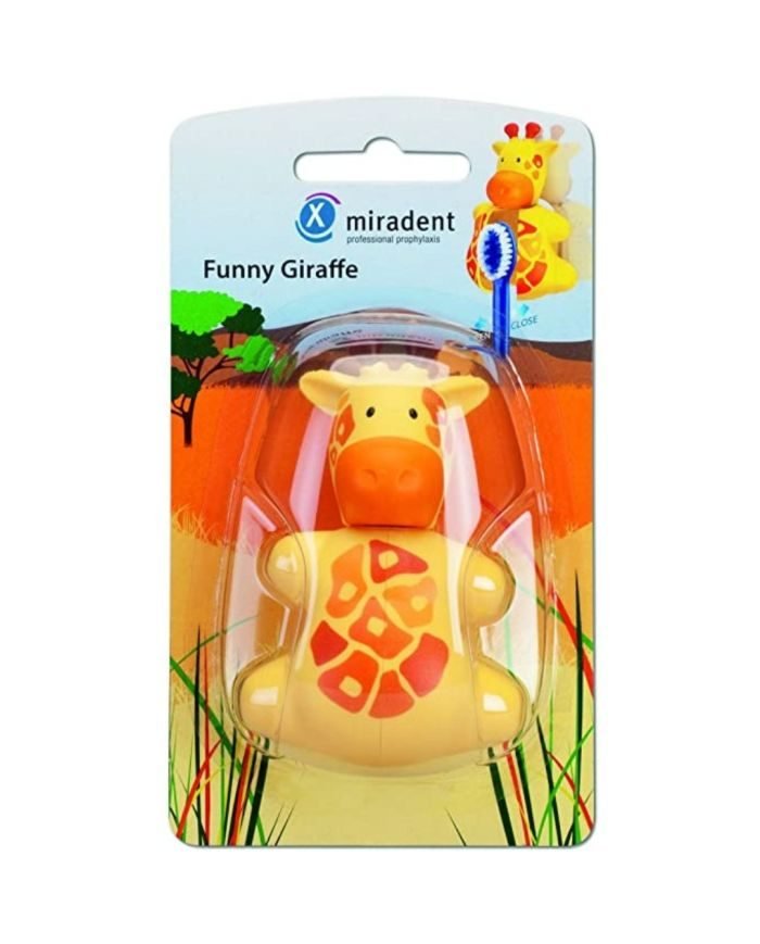MIRADENT porte Brosse a dent funny girafe - MIRADENT