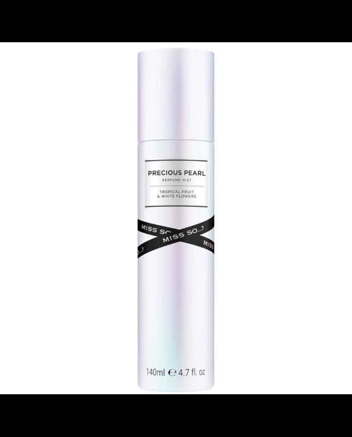 MISS SO SPRAY CORPS PRECIOUS PEARL PERFUME TROPICAL FRUIT AND WHITE FLOWERS 140 ML - MISS SO