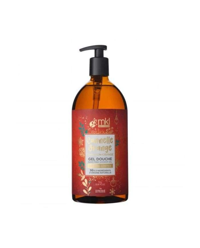 MKL COSMETHIK GEL DOUCHE CANNELLE ORANGE 1L - MKL GREEN NATURE