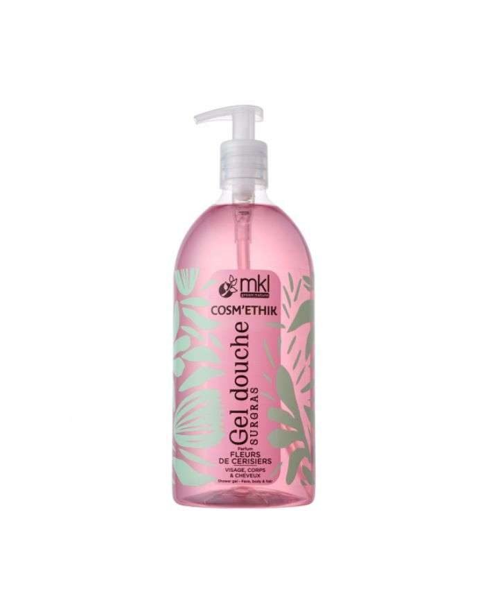 MKL COSMETHIK GEL DOUCHE SURGRAS FLEURS DE CERISIERS 1L - MKL GREEN NATURE